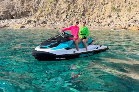 Ibiza: Excursión privada en moto de agua con instructor - Santa EulaliaExcursión privada en moto acuática de 2 horas