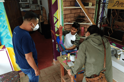 Oaxaca: Monte Albán, Alebrijes e Laboratori di argilla nera