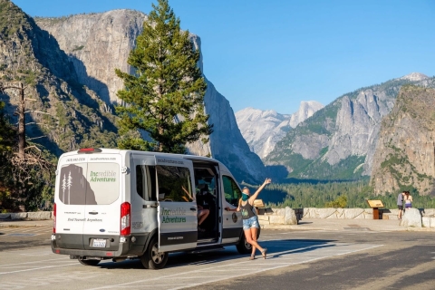 Desde San Francisco: tour de 2 días por el parque Yosemite de Cedar LodgeRecorrido por el hotel Cedar Lodge Yosemite (ocupación cuádruple)