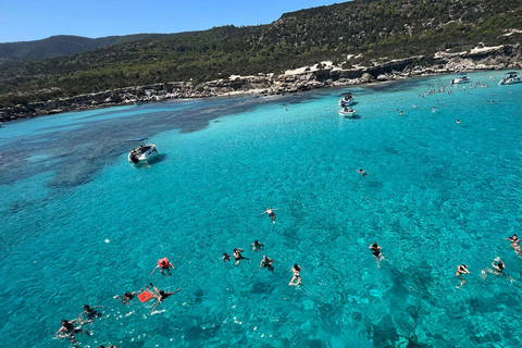 From Paphos: Akamas Blue Lagoon Afternoon Cruise