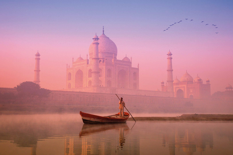 Taj Mahal: Samma dag Agra guidad tur från Jaipur eller DelhiEndast professionell guide (inga transporter eller biljetter)