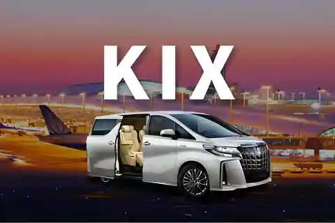 Kansai Airport (KIX): 1-way Private Transfer to/from Osaka