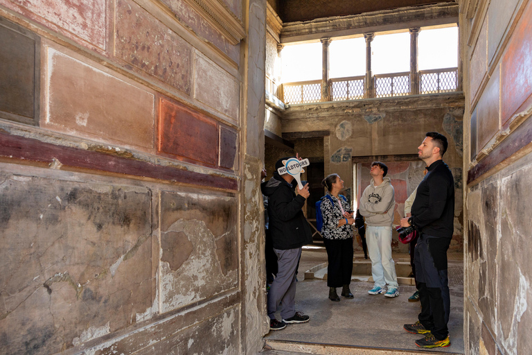 Naples/Salerno Port: Pompeii & Herculaneum - Optional lunch FROM NAPLES: Semi Private Group - NO LUNCH
