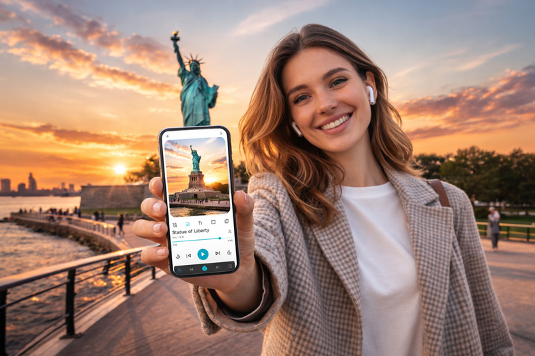 NYC: Statue of Liberty & Ellis Island Ticket & Digital Tour