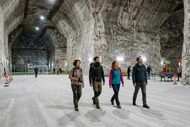 From Bucharest : Salt Mine & Dracula's Tomb Island Tour VIP TOUR Bucharest : Salt Mine & Dracula's Tomb Island Tour