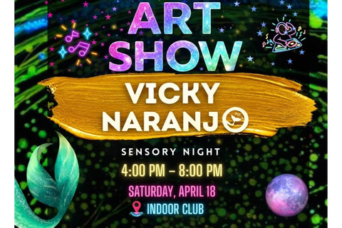San José Art Expo Experience glow in the dark