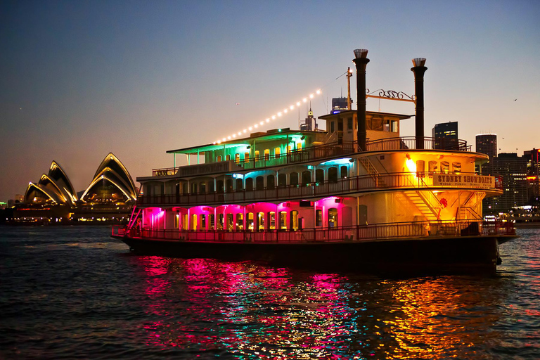 Sydney: Australia Day Dinner Cruise with Fireworks Glass Boat Dinner Cruise
