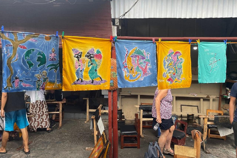 Yogyakarta: Corso di creazione di batik con un esperto2 ore di lezione di batik