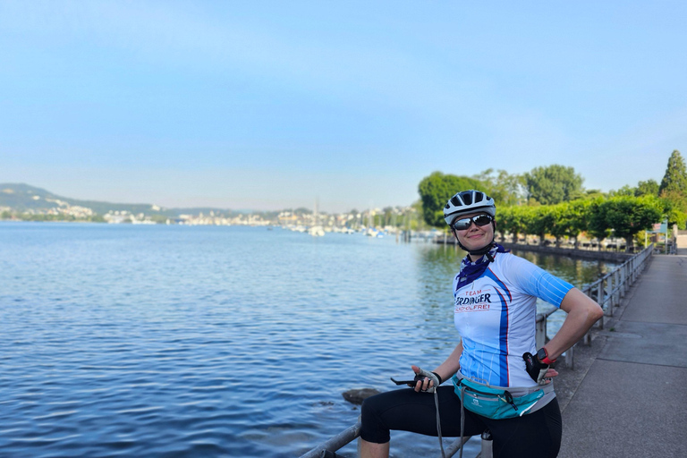 Lucerna: tour guiado personal en bicicleta con pausa para el café