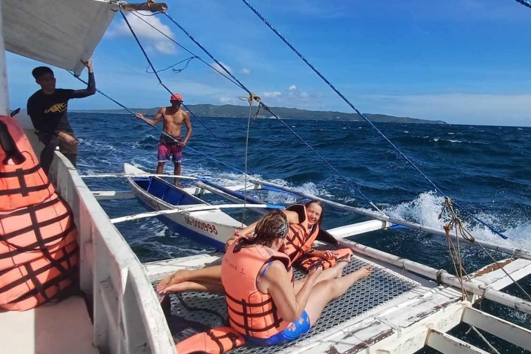 Boracay privé boot eilandhoppen met eten en drinkenBoracay eilandhoppen met privéboot ⭐