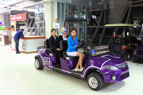 Bangkok: Vía rápida en el aeropuerto de Suvarnabhumi y servicio de paquetesLlegada VIP Fast Track incluye Buggy y Traslado Privado