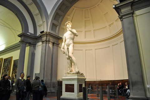 Florence: Walking Tour, Accademia Gallery &amp; Uffizi GalleryTour in Italian