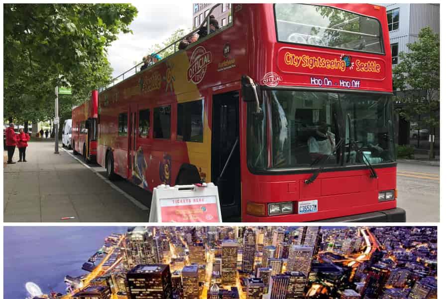 CitySightseeing Seattle HOHO Bus Tour & Sky View Observatory. Foto: GetYourGuide