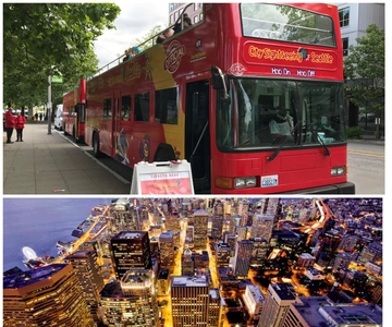 CitySightseeing Seattle Автобусная экскурсия HOHO и обсерватория Sky View