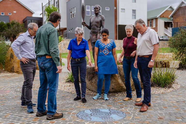 Albany: tour guiado a pie con cata de vino