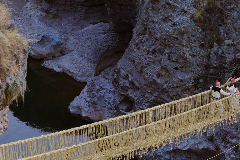 From Cusco: Qeswachaka Inca Bridge | Pabellones Volcano |