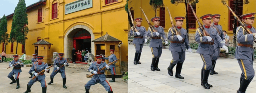 Kunming : Académie militaire du Yunnan et vieille ville de Kunming