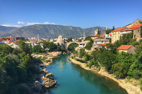 Transfert privé de Split à Dubrovnik avec visite de Mostar et vin