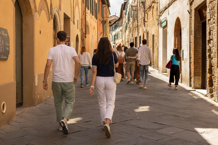 Florence: Monteriggioni & Val d'Orcia Optional Wine Tasting Classic Option in Portuguese