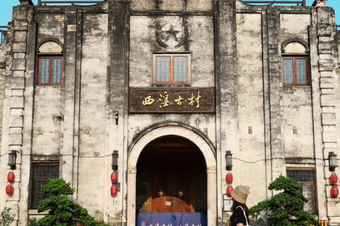 Guangzhou: Market, Ancient Town & Baomao Garden Private Tour Guide for English