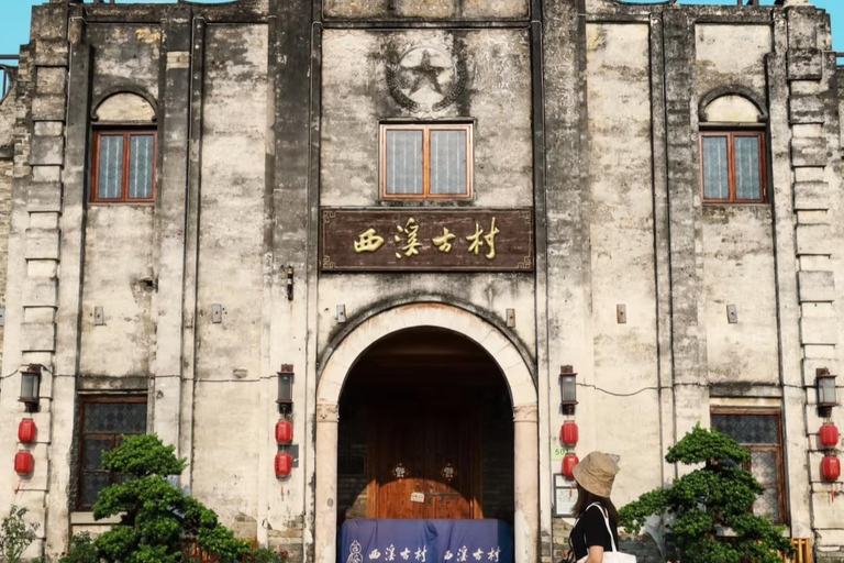 Guangzhou: Market, Ancient Town & Baomao Garden Private Tour Guide for English