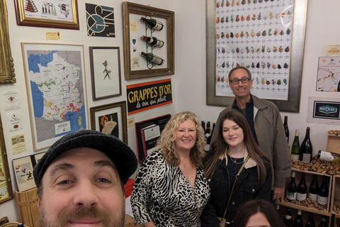 Paryż: Degustacja wina z 6 winami i deską serów