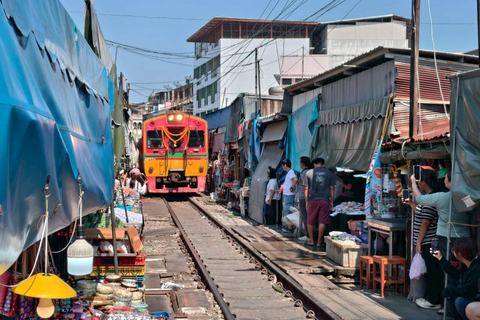 One Day Trip : Tha Kha Floating Market & Maeklong Tour