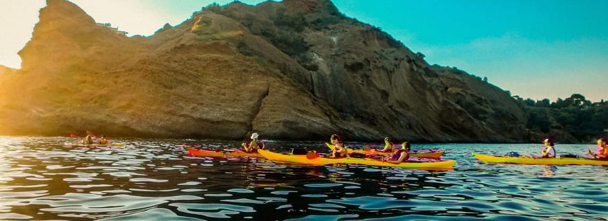 La Ciotat : Visite guidée en kayak dans le parc national des Calanques