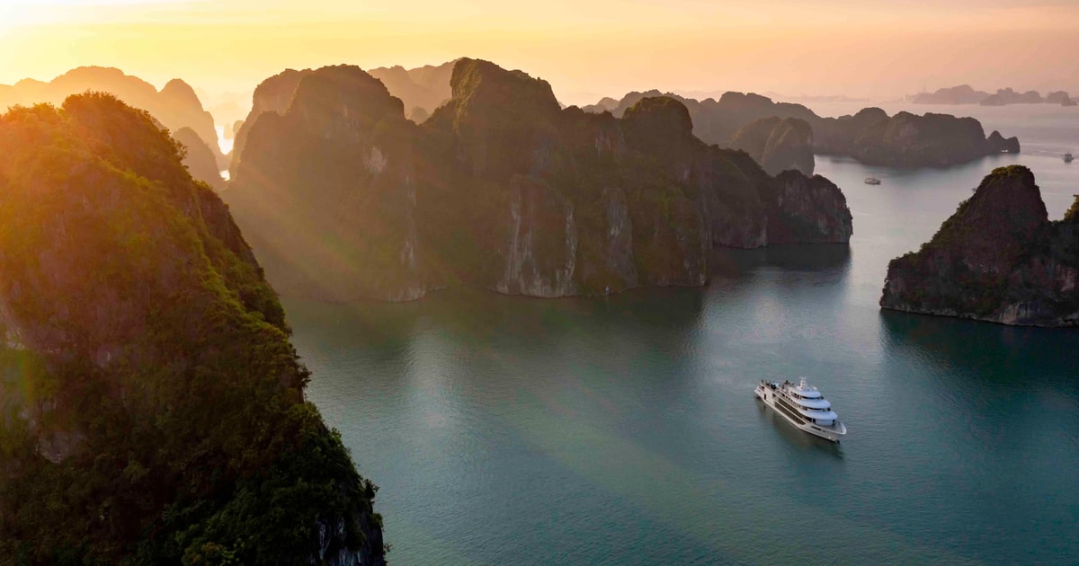Hanoi Halong Bay Cruise with Lunch and Sunset Party GetYourGuide