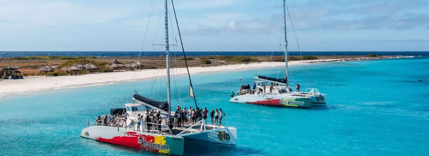 Curaçao : excursion en catamaran à Klein Curaçao avec plongée