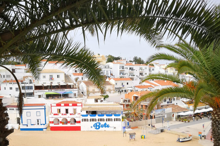 Desde Faro: Excursión de un día a la Cueva de Benagil, Marinha y Carvoeiro