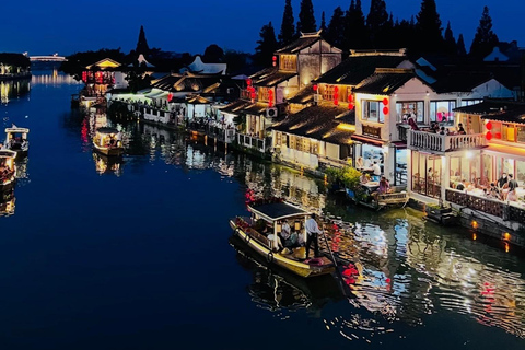 Shanghai: Zhujiajiao Private Day Trip with Boat Ride Private Day of Painting ,Calligraphy & Boat @ Zhujiajiao