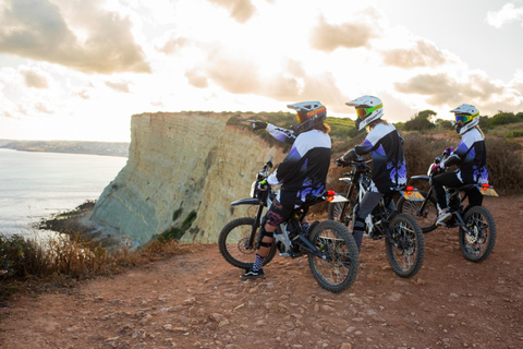 Lagos, Algarve: Adventure Tours on Surron Electric Dirtbikes Golden Cliffs Tour