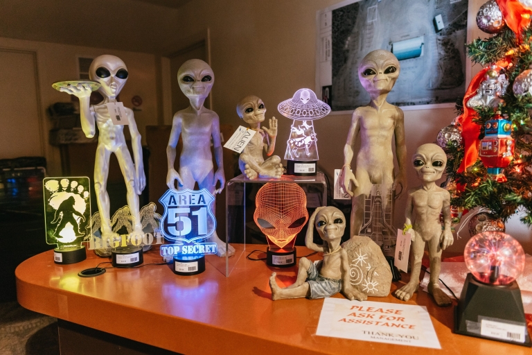 From Las Vegas: Area 51 Full-Day Tour Private Tour for Group of 4-6 People