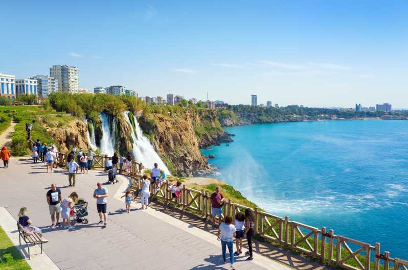 Antalya: City Tour with Cable Car, Boat Trip, and Waterfall