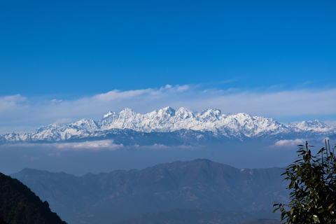 Himalayan Views from Chandragiri with Soft Hike to Kathmandu