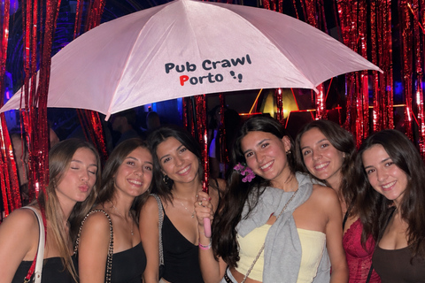 Porto: Crazy PubCrawl, 9 Drinks, Free Shots, Wild Games +VIP