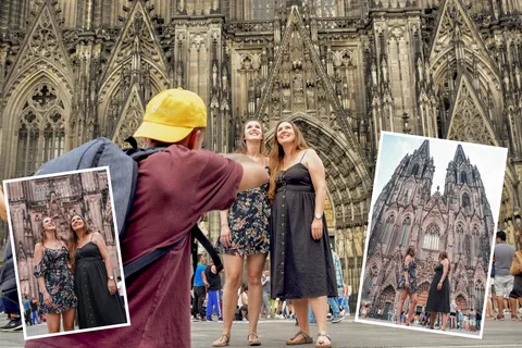 Köln: Citywalk zu Fotospots mit persönlichem Fotografen