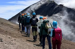 Randonnée au cratère du sommet de l'Etna avec téléphérique