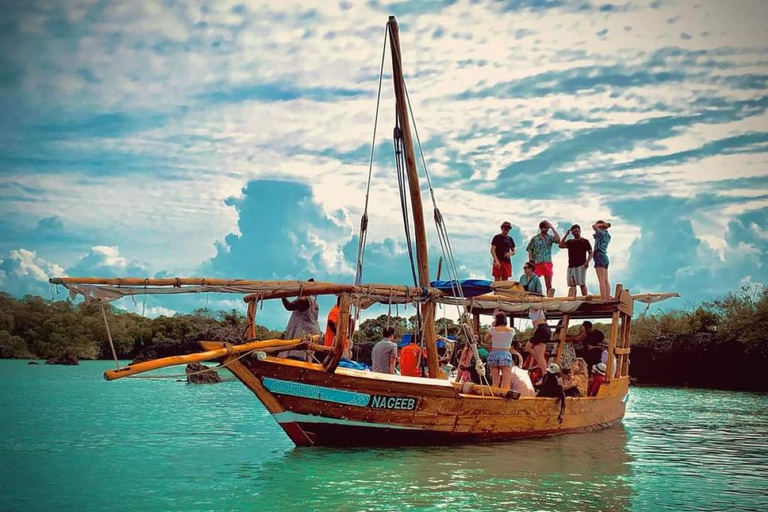 Passeio de safári azul