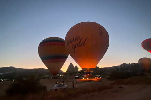 Observação de balões na Capadócia e caminhada ao nascer do sol - Transfer do hotel!