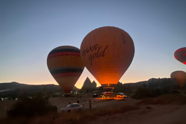 Observação de balões na Capadócia e caminhada ao nascer do sol - Transfer do hotel!