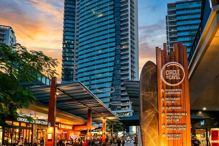 From Brisbane: Private Gold Coast Tour with Meal and Skywalk