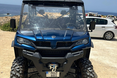 Gozo: Dagvullende tour met Buggy met lunch en zwemstopDagvullende Buggy tour met lunch en zwemstop