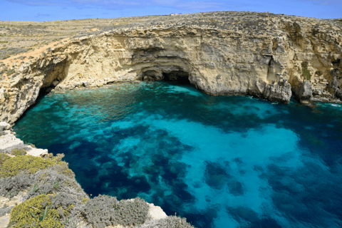 BBQ Bay Cruises: Olifantenrots, Blue Lagoon, Gozo &amp; Comino