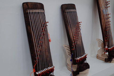 Seoul: Mini Gayageum Workshop with Bukchon Views Premium : DIY Mini Gayageum + Authentic Master Lesson