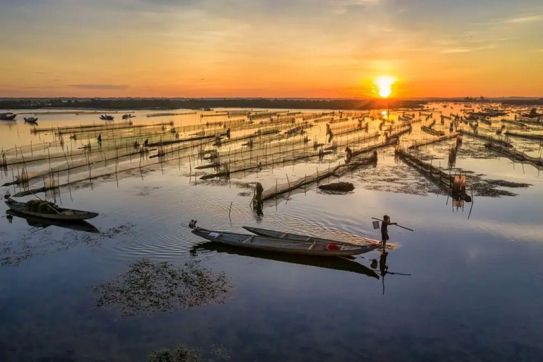 Wioska Thuy Bieu i laguna Tam Giang