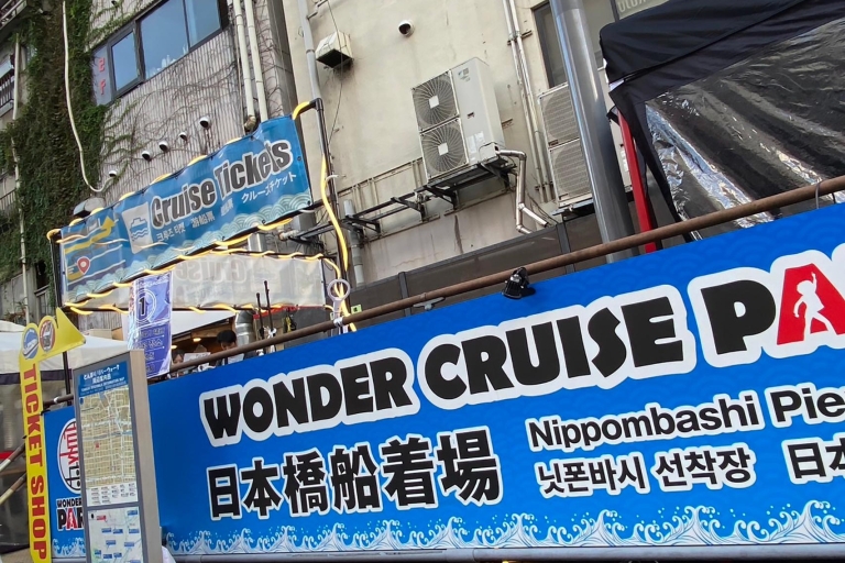 Osaka Dotonbori 20min cruise with hilarious Guide