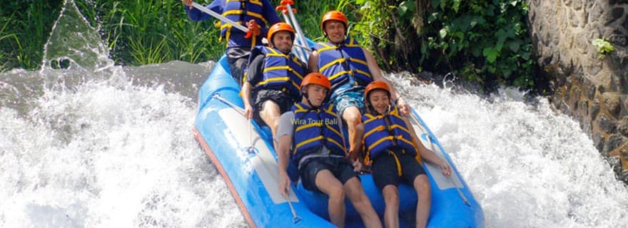 Bali : rafting en eaux vives à Telaga Waja et aventure en quad