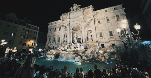 Rome by Night Tour in Spanish